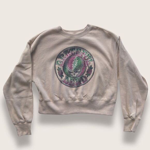 Grateful Dead Rhinestone Sweatshirt - Picture 1 of 4